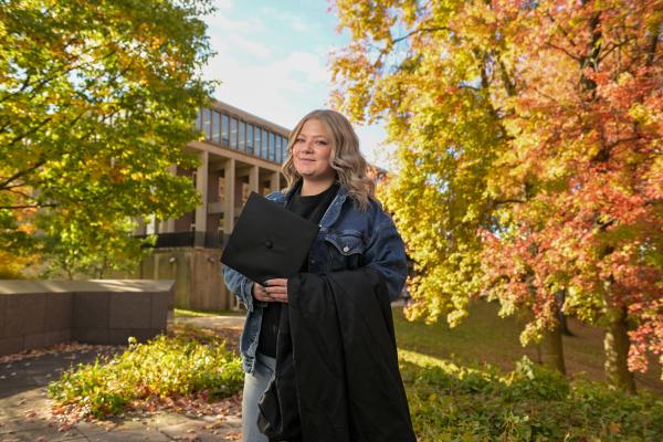 Student Taylor Cogdeill reflects on coming to the end of her degree journey Student Taylor Cogdeill reflects on coming to the end of her degree journey