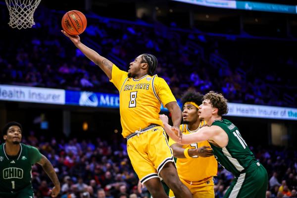 Kent State defeats Ohio University in the 2026 MAC Tournament