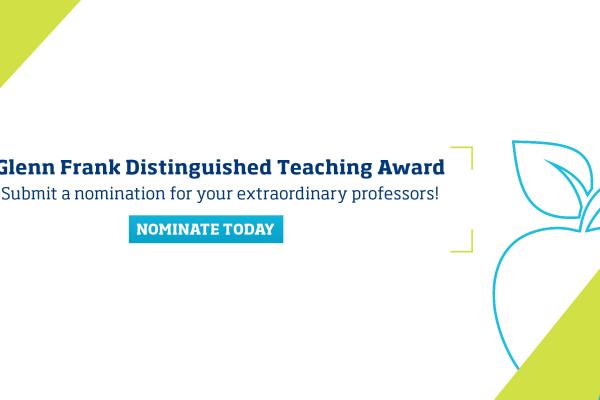 Nominate Today: Distinguished Teacher Award