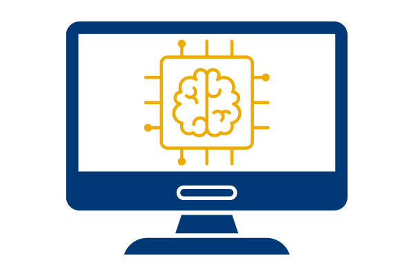 AI Risks and Scams icon.