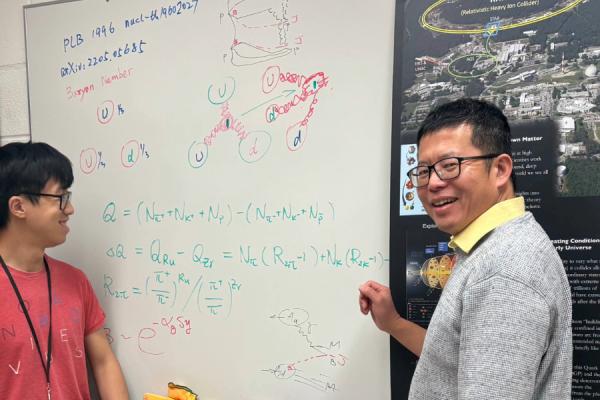 Chun Yuen “Tommy” Tsang, Ph.D. (left), and Zhangbu Xu, Ph.D. (right).
