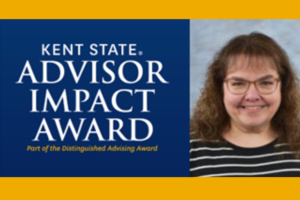 Recipient of the Advisor Impact Award: Kellie Jones-Cochran