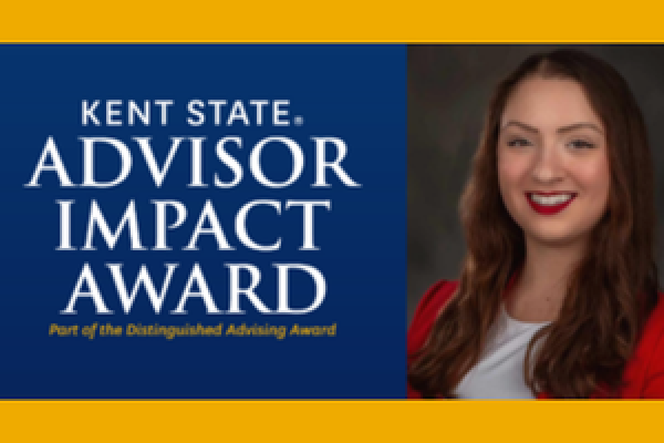 Kent State Advisor Impact Award winner Michelle Peacock