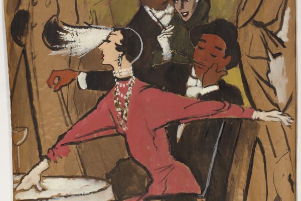 LeRoy Neiman illustration