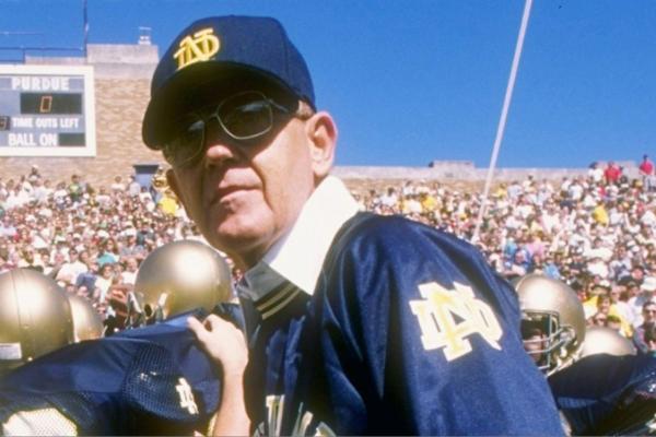 Lou Holtz at Notre Dame