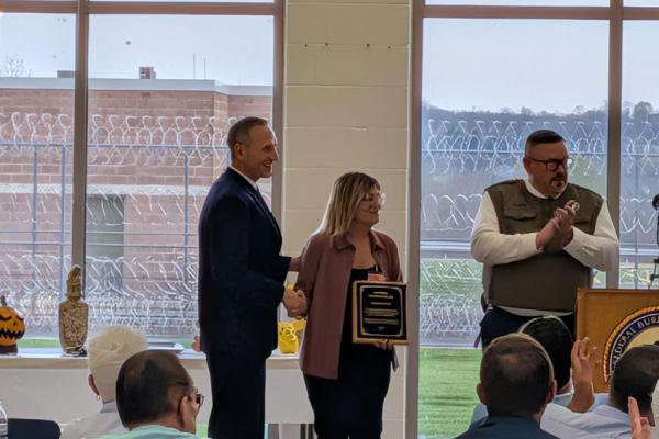 Kim-Steele-Volunteer-of-the-Year-at-FCI-Elkton.jpg