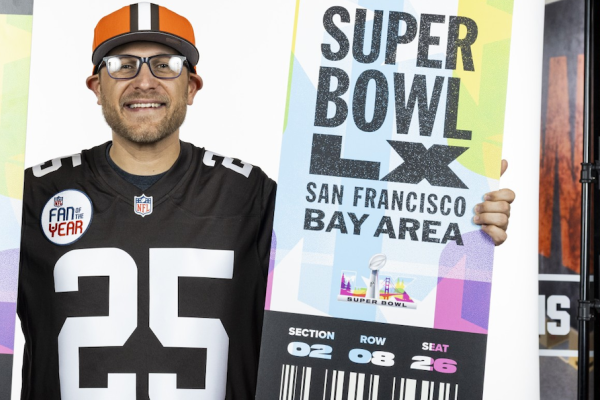 Kyle Kovach, ’17, M.Ed., is Superbowl Bound as the 2025 Cleveland Browns Fan of the Year