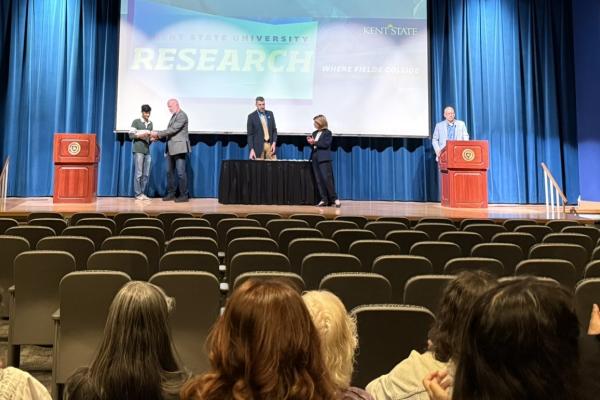 The award ceremony for the Summer Undergraduate Research Experience was held October 17, 2025