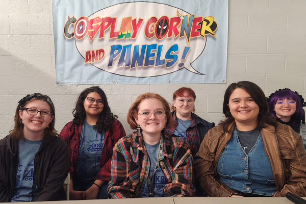 The "Flash Fiction" panel at Akron ComicCon