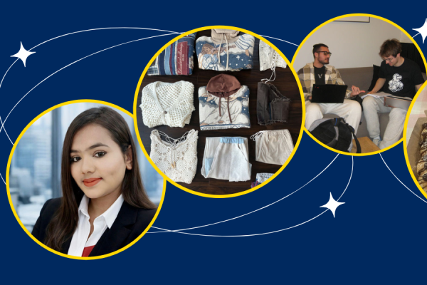 Student business banner