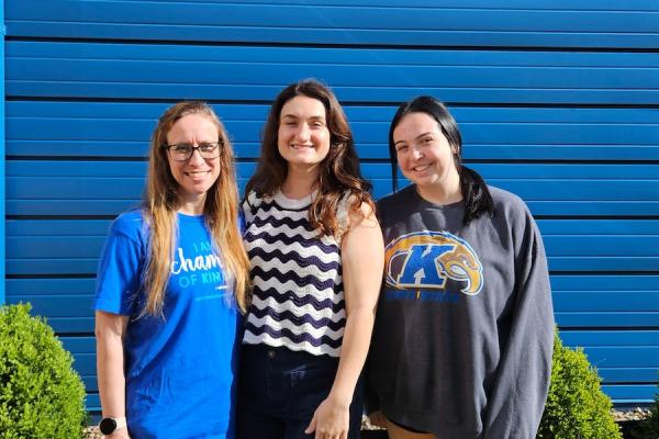 VA Work Study Misty Sommers, Jordan Jenkins, Liana Sanchez