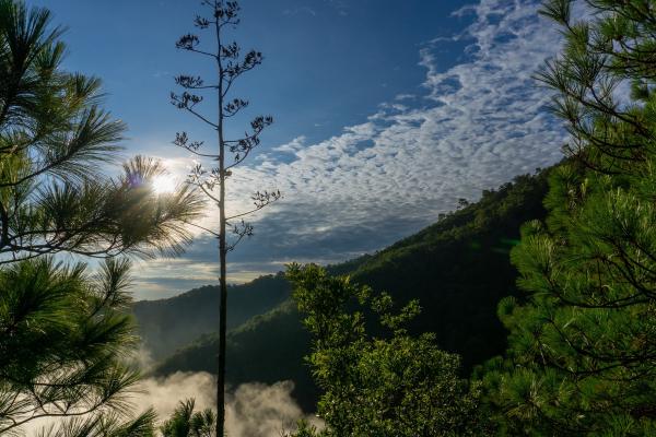 Cerro de chipinque, Mountain, Clouds, Mexico.