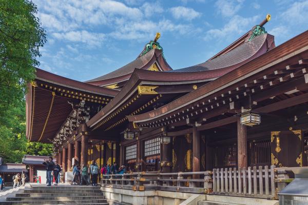 Temple in Tokyo, Japan