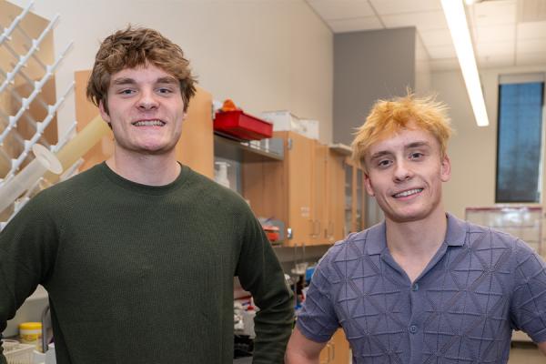 Kent State students and twin brothers Ray and Will Maynard