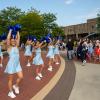 Members of the �Ը������� dance team perform during KSU Kickoff 2026.